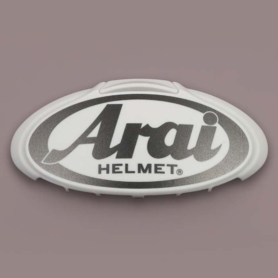 Ventilación superior ARAI 3D LOGO, Blanco Diamante