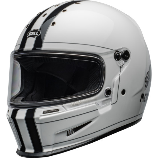 Casco BELL Eliminator - Steve McQueen Gloss White