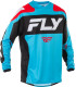 Camiseta FLY RACING F-16 - Azul claro / Rojo / Negro