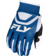 Guantes FLY RACING F-16 - Azul oscuro / Blanco