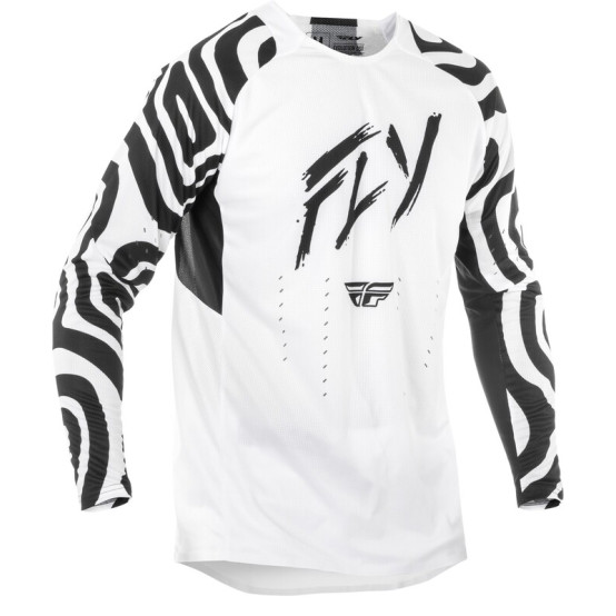 Camiseta FLY RACING Evolution DST L.E. Abyss - Blanco / Negro