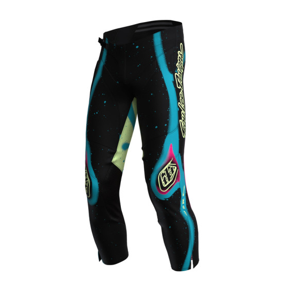 Pantalón infantil TROY LEE DESIGNS GP Pro Membrane - Negro/Amarillo