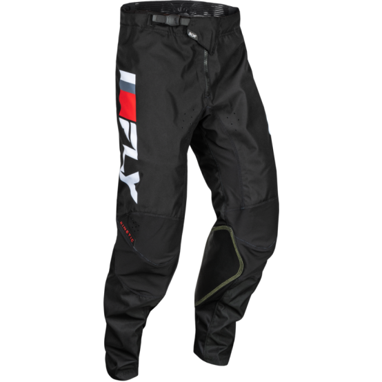 Pantalón infantil FLY RACING Kinetic Prix - Rojo / Gris / Blanco