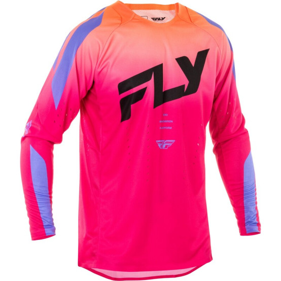 Camiseta FLY RACING Evolution DST - Rosa / Lavanda / Negro