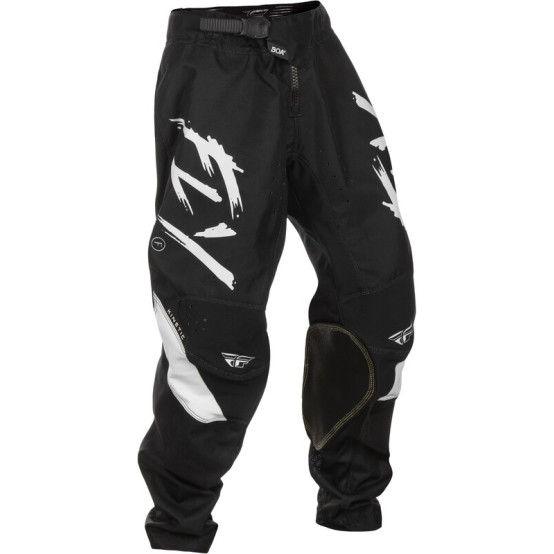 Pantalón infantil FLY RACING Kinetic Stoke - Negro / Blanco