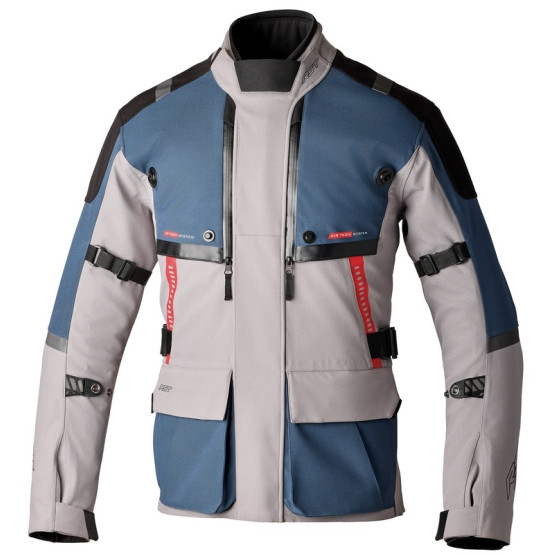 Chaqueta textil RST Pro Series Vulcan CE hombre - Plata / Azul