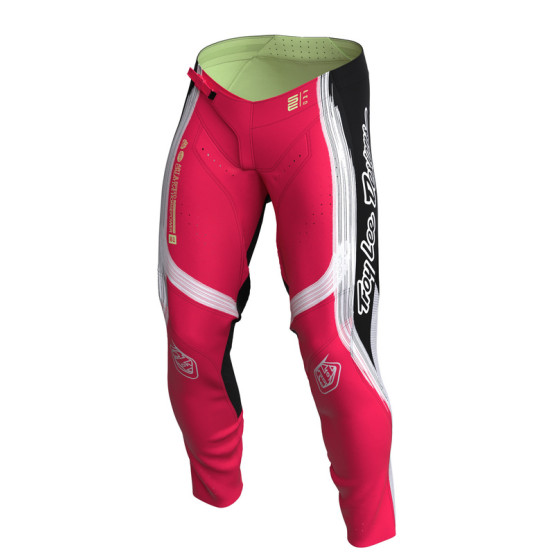 Pantalón TROY LEE DESIGNS SE Pro Stripes - Infra Red/Black