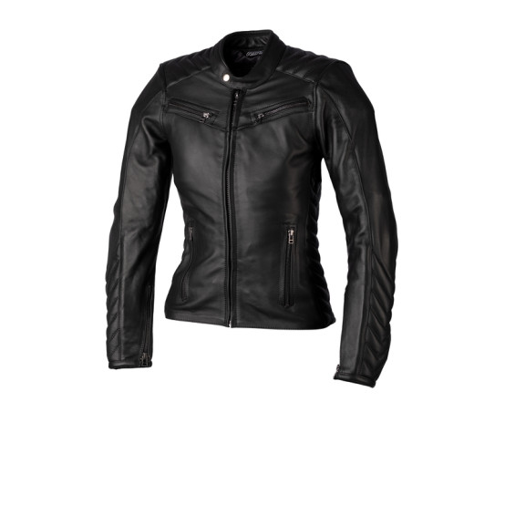 Chaqueta de Piel (Mujer) RST ROADSTER 3 CE Negro, Talla 14/L