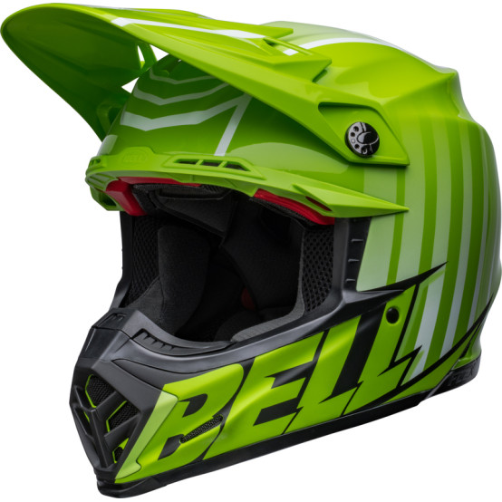 Casco BELL MOTO-9S FLEX SPRINT Verde, 58-59 / Talla L