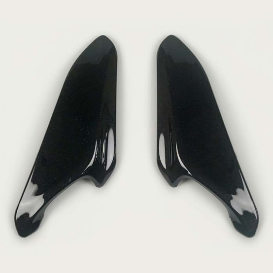 Ventilación lateral ARAI (DUCT-4/COWL VENT-3), Negro Diamante