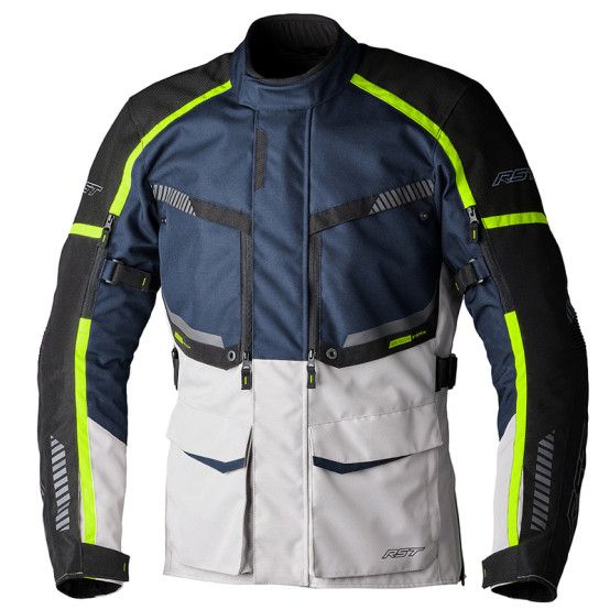 Chaqueta textil RST Maverick EVO CE hombre - Navy / Plata