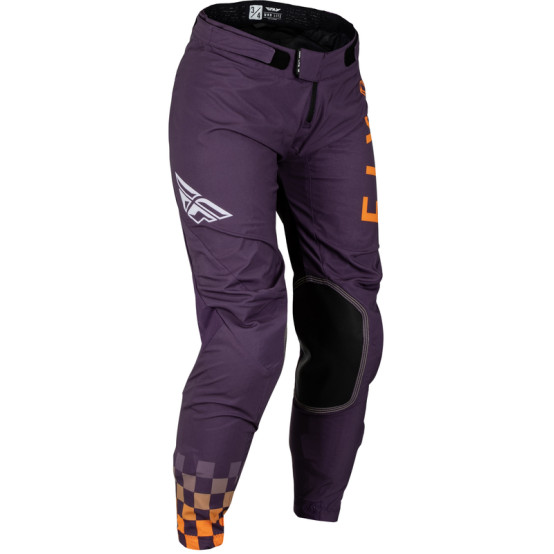 Pantalón mujer FLY RACING Lite - Deep Purple / Blanco / Neon Coral