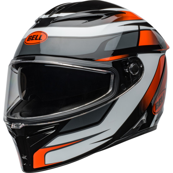 Casco BELL Lithium Mips - Podium Gloss Black/Orange