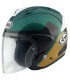 Casco ARAI SZ-R EVO - Frost Legantelic verde