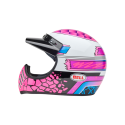 Casco BELL Moto-3 - Deathspray Gloss Pink Purple