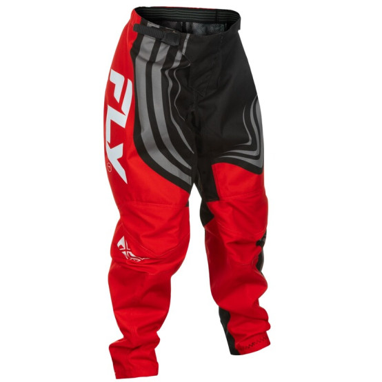 Pantalón infantil FLY RACING F-16 - Negro / Rojo / Blanco