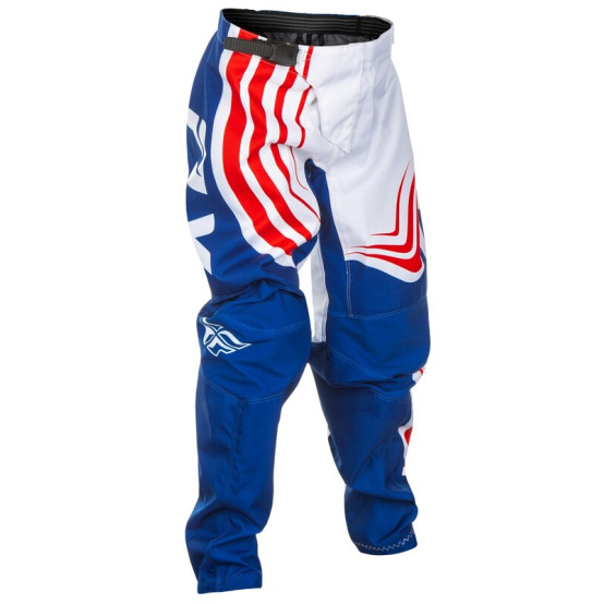 Pantalón infantil FLY RACING F-16 - Rojo / Blanco / Azul