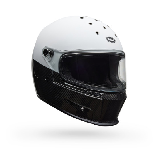 Casco BELL Eliminator Carbon - Diverge Matte/Gloss White/Black