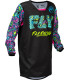 Camiseta infantil FLY RACING Kinetic Mutant - negro/multi