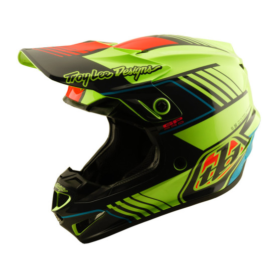 Casco infantil TROY LEE DESIGNS GP Pro Segment - Amarillo