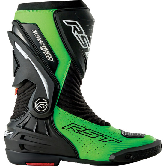 Botas RST TracTech Evo D3O - Negro/Verde Fluo