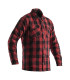 Chaqueta textil reforzada con aramida RST Lumberjack CE hombre - Rojo