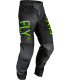 Pantalón infantil FLY RACING Kinetic Prodigy - Antracita / Verde Neón / True Blue