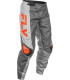 Pantalón FLY RACING F-16 - Gris / Naranja
