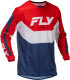 Camiseta FLY RACING Kinetic - rojo/blanco/azul