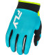 Guantes FLY RACING F-16 - Aqua/negro/blanco