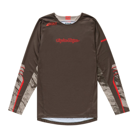 Camiseta TROY LEE DESIGNS Scout GP Pro Slab - Timber