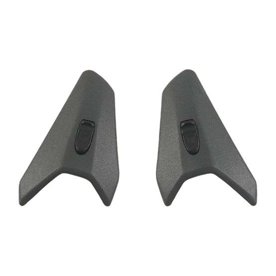 Ventilación frontal ARAI (TDF DUCT-3), METALLIC Gris Mate