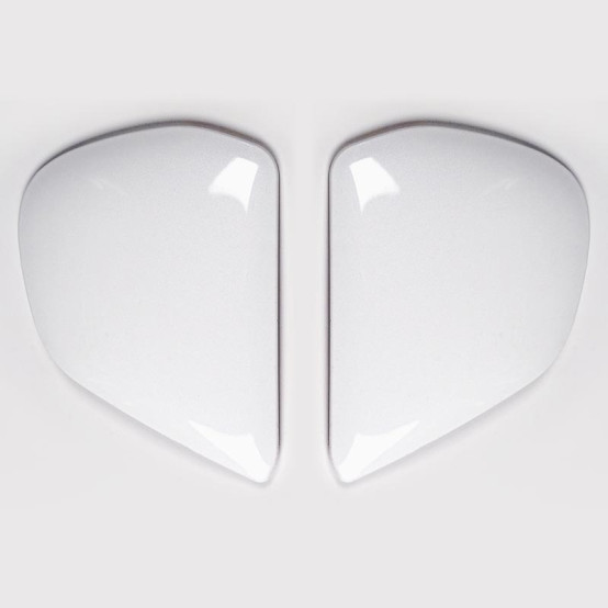 Cubiertas laterales ARAI Blanco Diamante (Compatible sistema VAS-V)