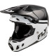 Casco FLY RACING Formula CC Objective - Negro / Blanco