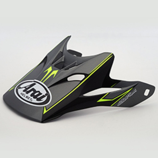 Visera ARAI (MX-V), SLY Amarillo Mate