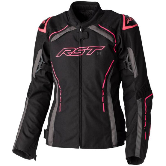 Chaqueta Textil (Mujer) RST S-1 CE Rosa Flúor, Talla 14/L