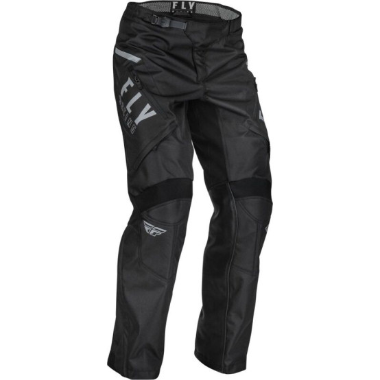 FLY RACING Patrol Over-Boot Pants Black/White Sz 34