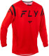 Camiseta FLY RACING Kinetic Center - Rojo / Negro