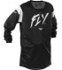 Camiseta infantil FLY RACING Kinetic Stoke - Negro / Blanco