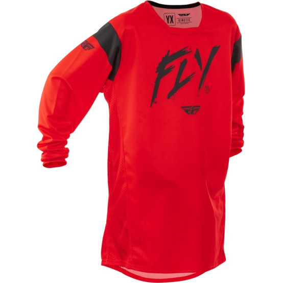 Camiseta infantil FLY RACING Kinetic Stoke - Rojo / Negro