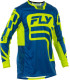 Camiseta FLY RACING Lite L.E. Lancer - Navy / Hi-Vis
