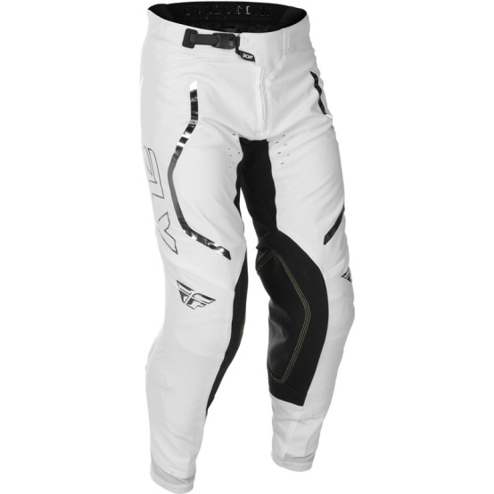 Pantalón FLY RACING Evolution DST Flash L.E. - blanco/plateado