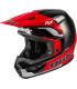 Casco FLY RACING Kinetic Special Edition DBK - negro/rojo/gris