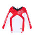 Camiseta TROY LEE DESIGNS GP Pro Frames - Blanco/Rojo