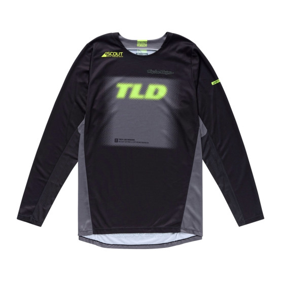 Camiseta TROY LEE DESIGNS Scout GP Pro Fade Out - Negro