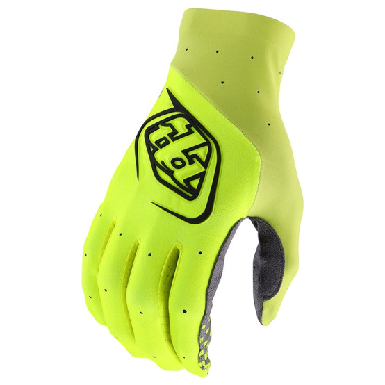 Guantes TROY LEE DESIGNS SE Ultra - Solid Neon Yellow/Grey