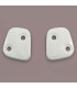 Kit de placas visera ARAI (TOUR-X4), Blanco Diamante