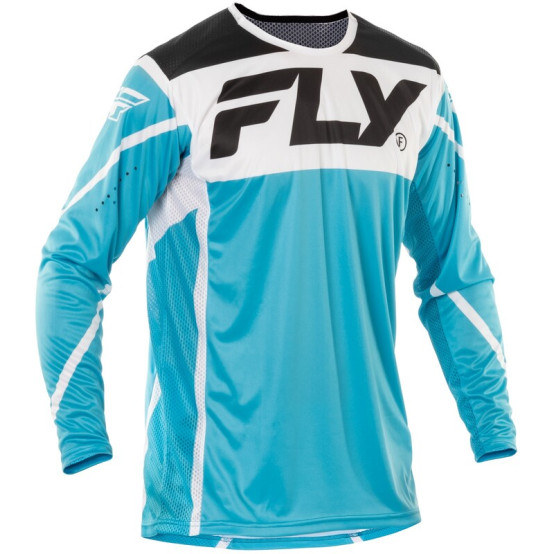 Camiseta FLY RACING Lite - Azul / Blanco / Negro