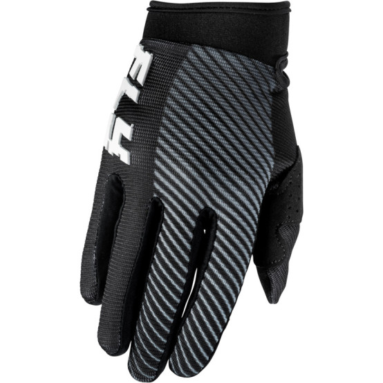 Guantes infantiles FLY RACING F-16 - negro/blanco