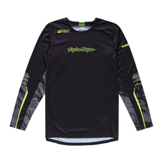 Camiseta TROY LEE DESIGNS Scout GP Pro Slab - Negro